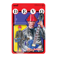 Super7 Devo Bob Mothersbaugh figure with Energy Dome hat for display and collection