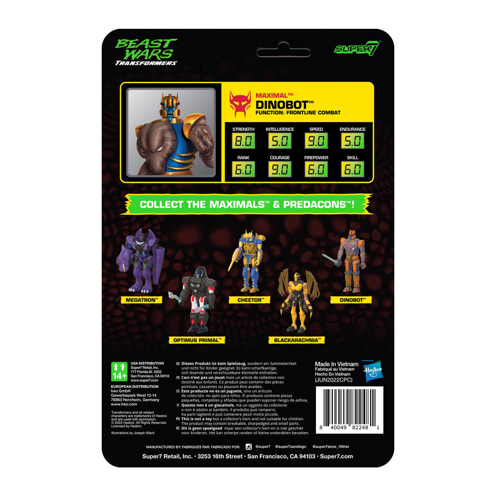 Super7 Dinobot sword accessory enhances retro battle poses