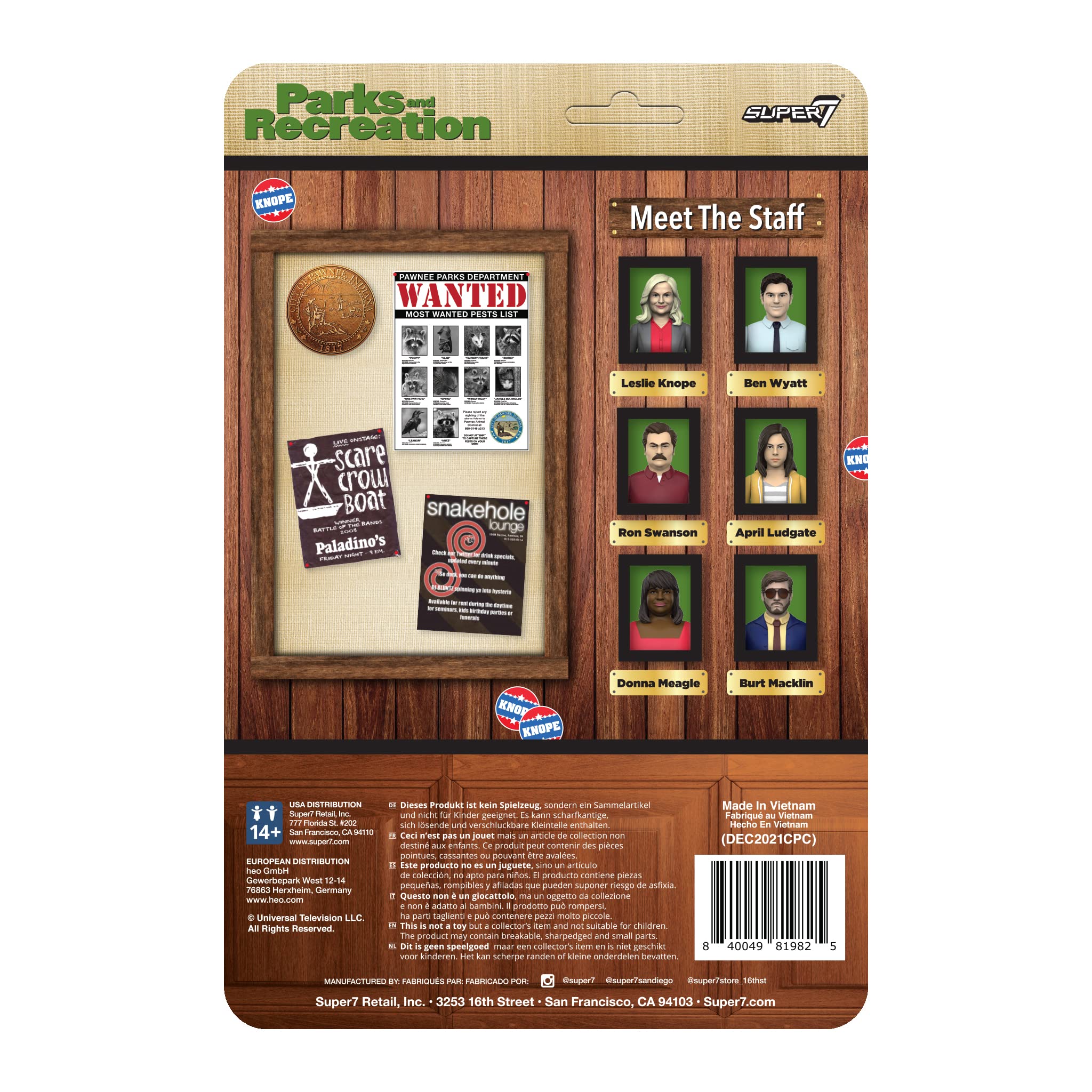 Donna Meagle on shelf display adds retro character to your desk.