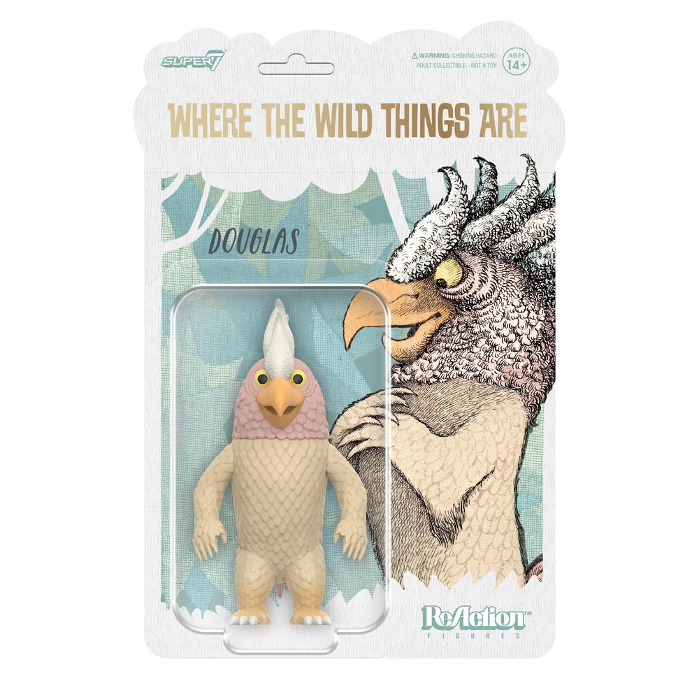 Super7 Douglas Wild Thing figure in classic pose for nostalgic display and collection.