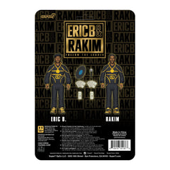 Super7 Eric B Rakim Follow The Leader 2-Pack figure with vinyl record accessory.