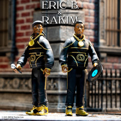 Blister cardback packaging for Super7 Eric B Rakim Follow The Leader 2-Pack.