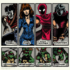 Super7 Foot Soldier cardback evokes the original 1980s TMNT vibe