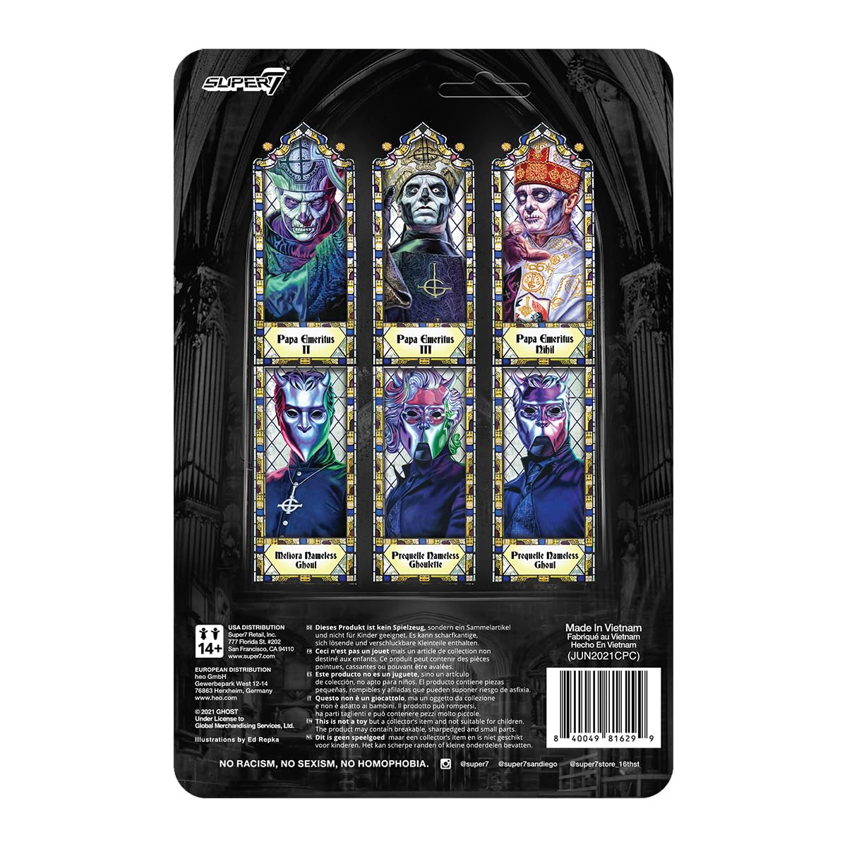 Super7 Ghost Prequelle Nameless Ghoulette keytar accessory adds dynamic posing options