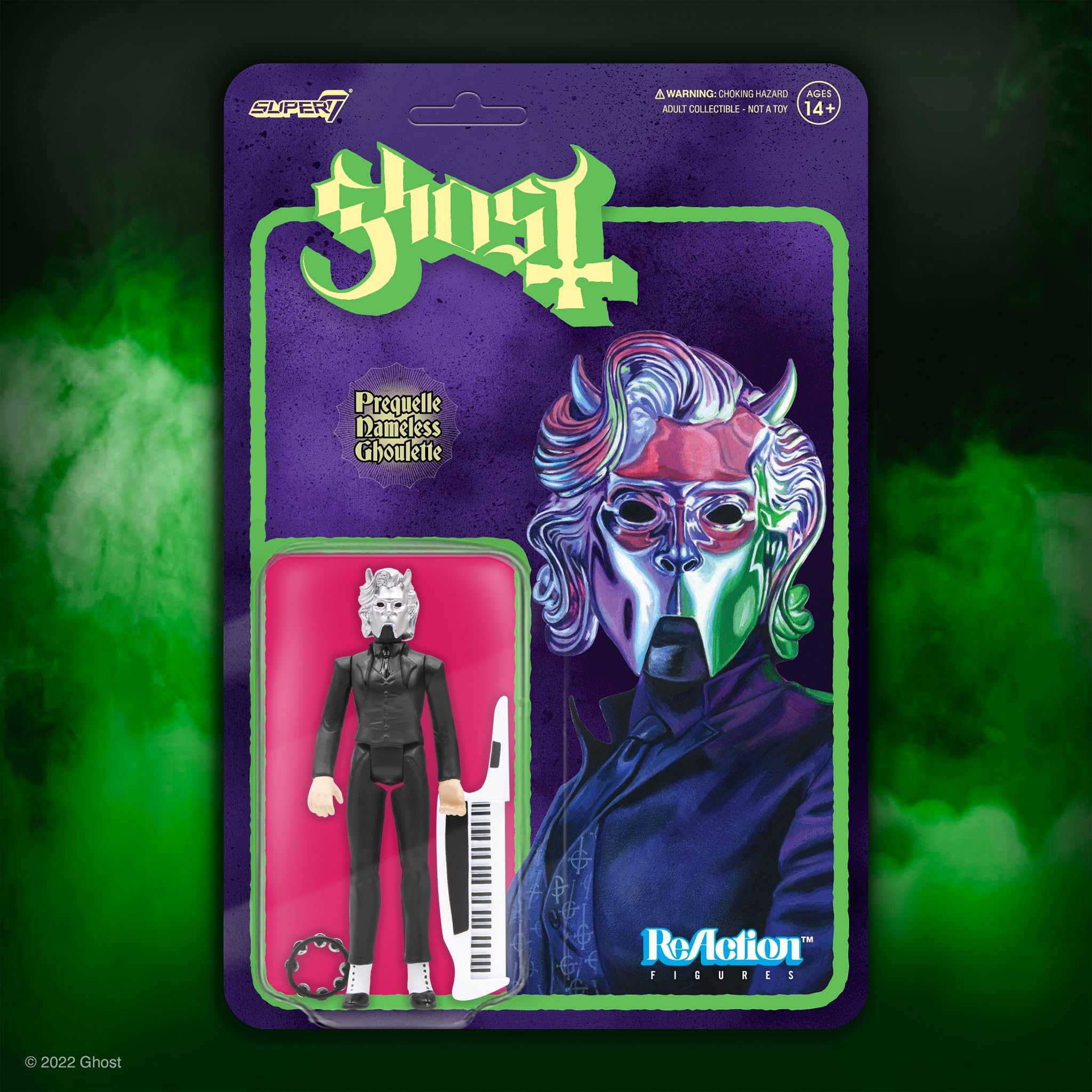 Super7 Ghost Prequelle Nameless Ghoulette retro collectible for pop culture fans