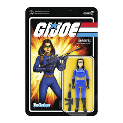 Super7 G.I. Joe Baroness with full-art cardback for display and storytelling.