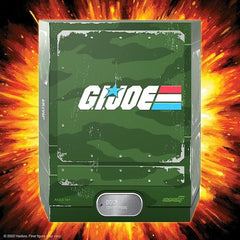Comic book accessory enhances Super7 Doc display and storytelling.