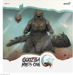 Packaging image of Super7 Godzilla Minus One with authentic movie-era presentation.