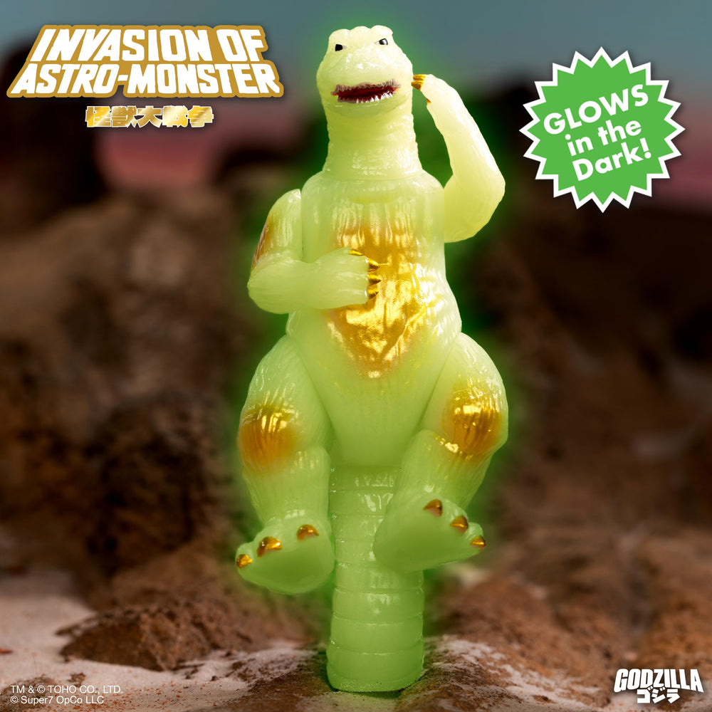 Super7 Godzilla65 dynamic victory pose celebrates a classic film moment.