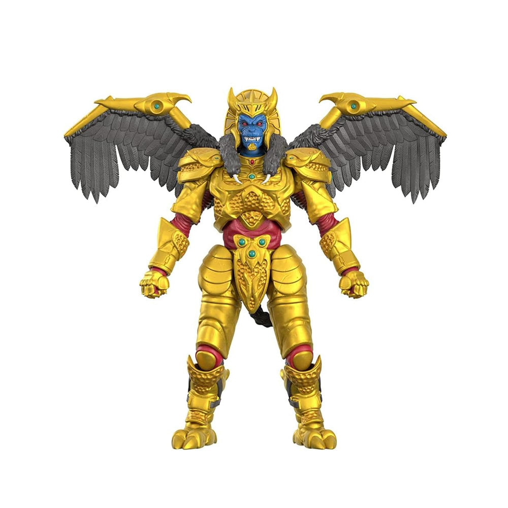 Super7 Goldar figure with extended wings for dramatic shelf display
