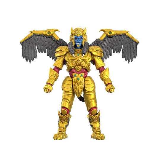 Super7 Goldar figure with extended wings for dramatic shelf display