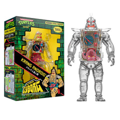 Super7 Krang Android clear 11-inch figure for TMNT display