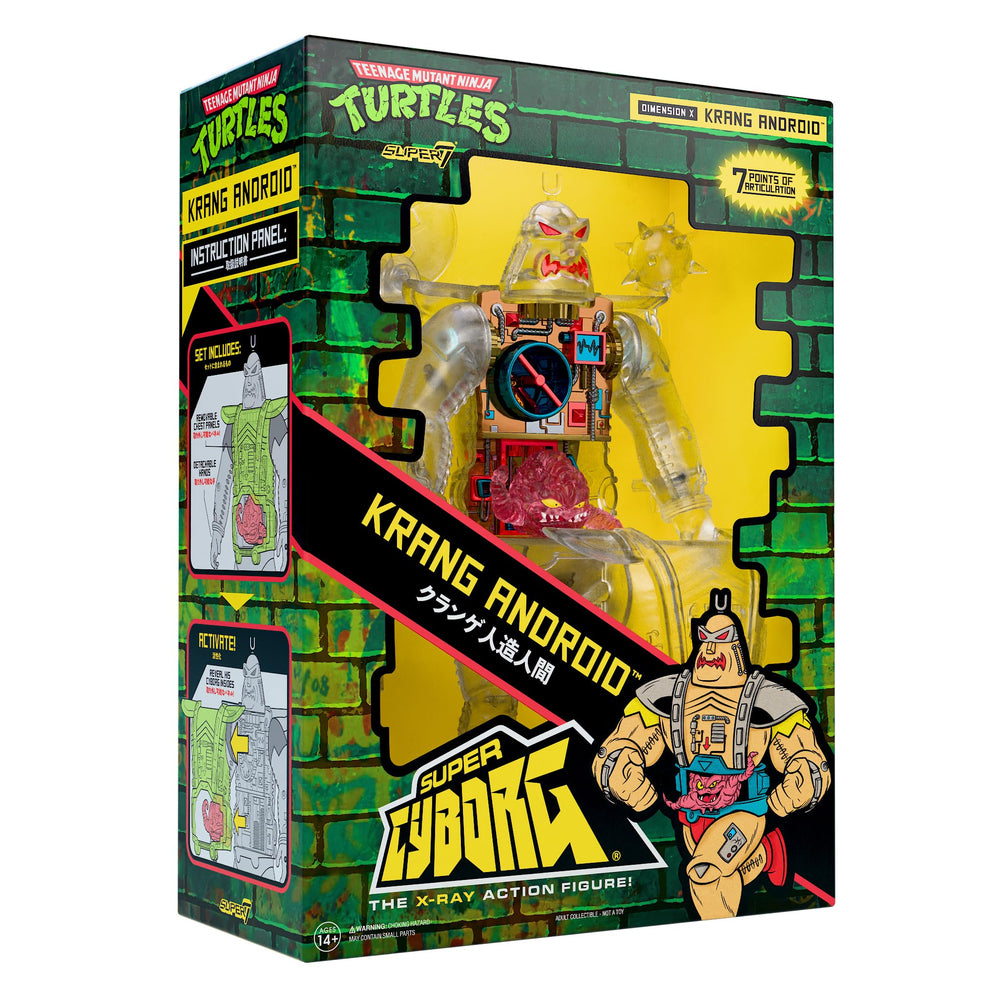 Krang Android weapons and accessories for dynamic scenes