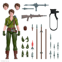 Super7 Lady Jaye front view action figure ideal for display