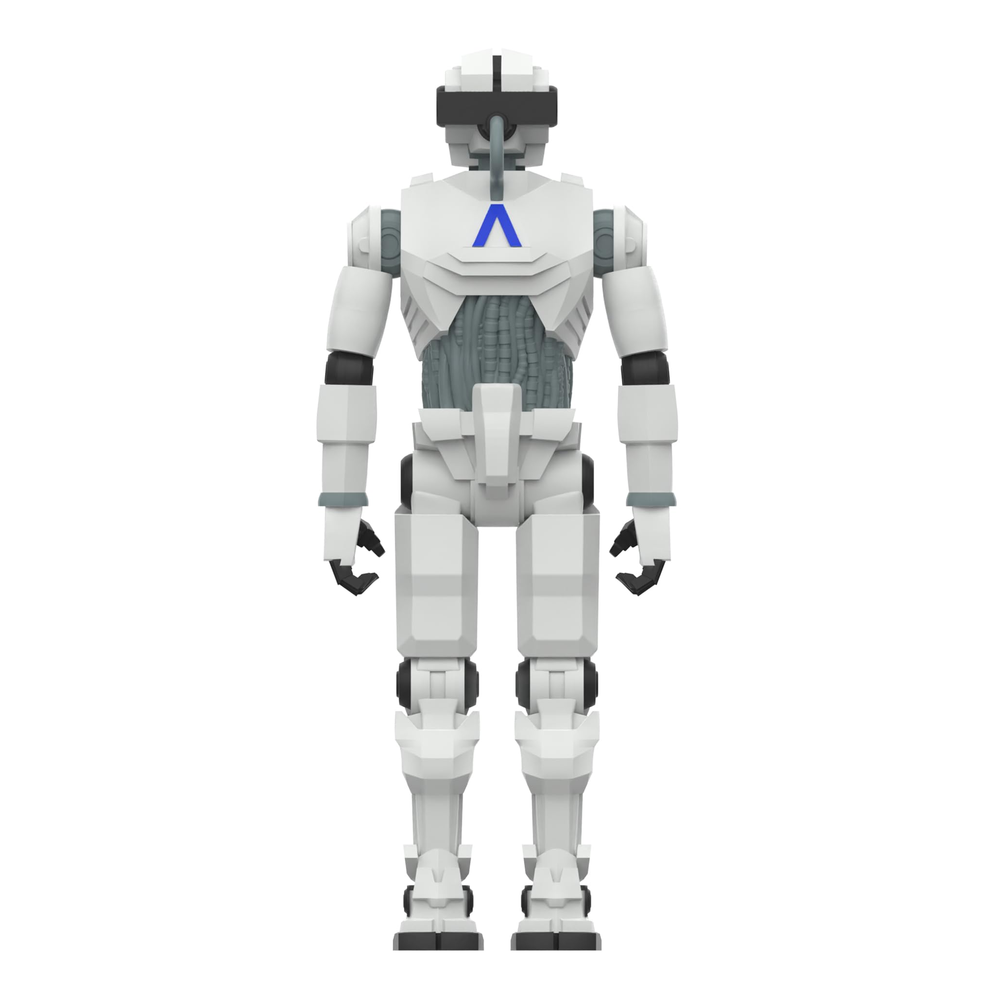 Super7 Logic ATM-301 five-points articulation enables dynamic posing for sci-fi scenes.