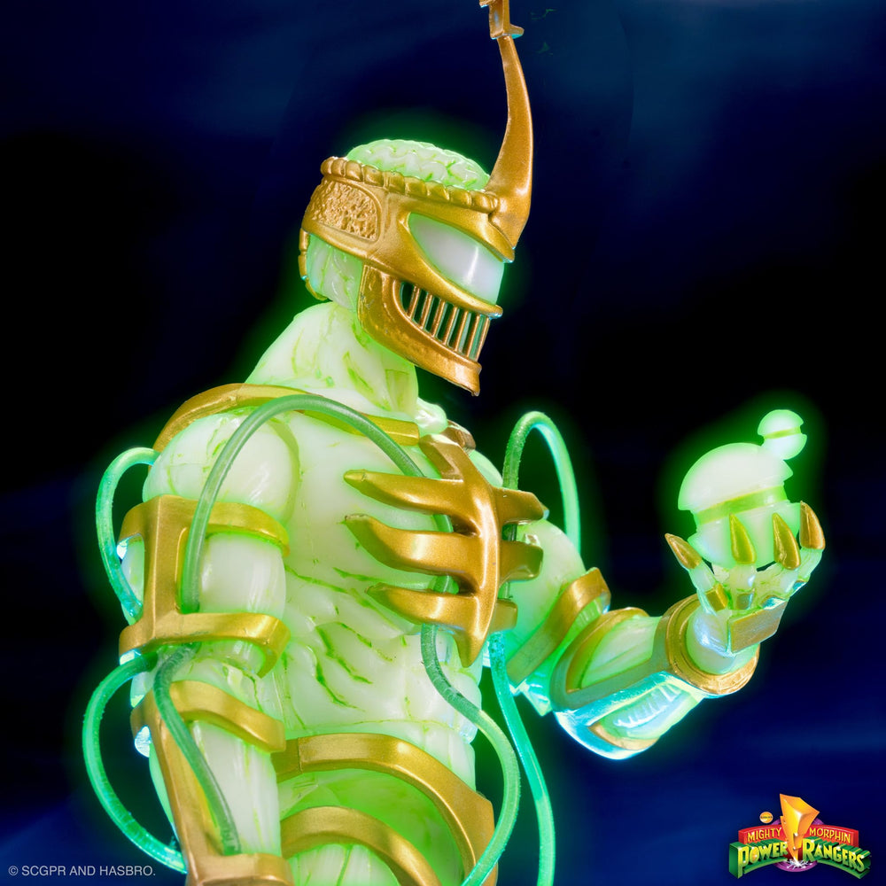 Super7 Lord Zedd golden Z Staff included for authentic styling