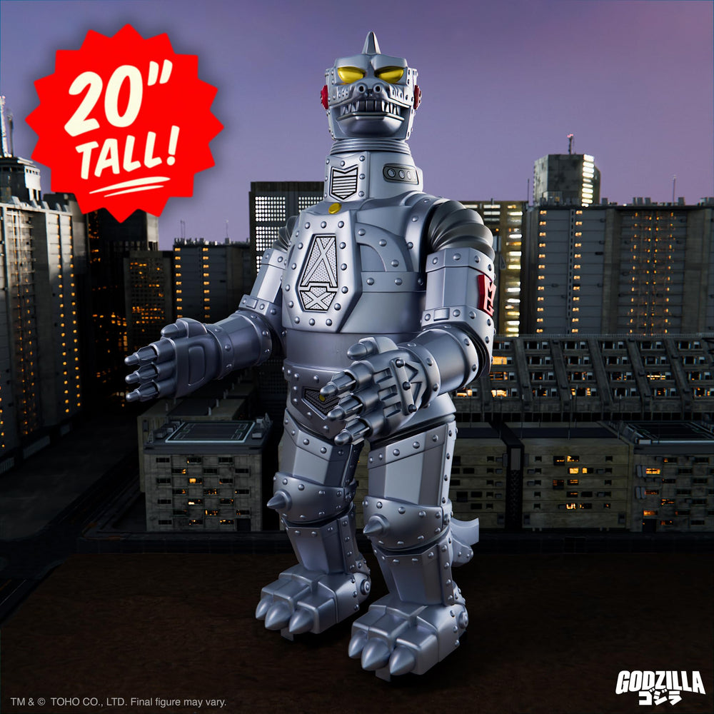 Super7 Mechagodzilla in a bold pose ready for display and storytelling.