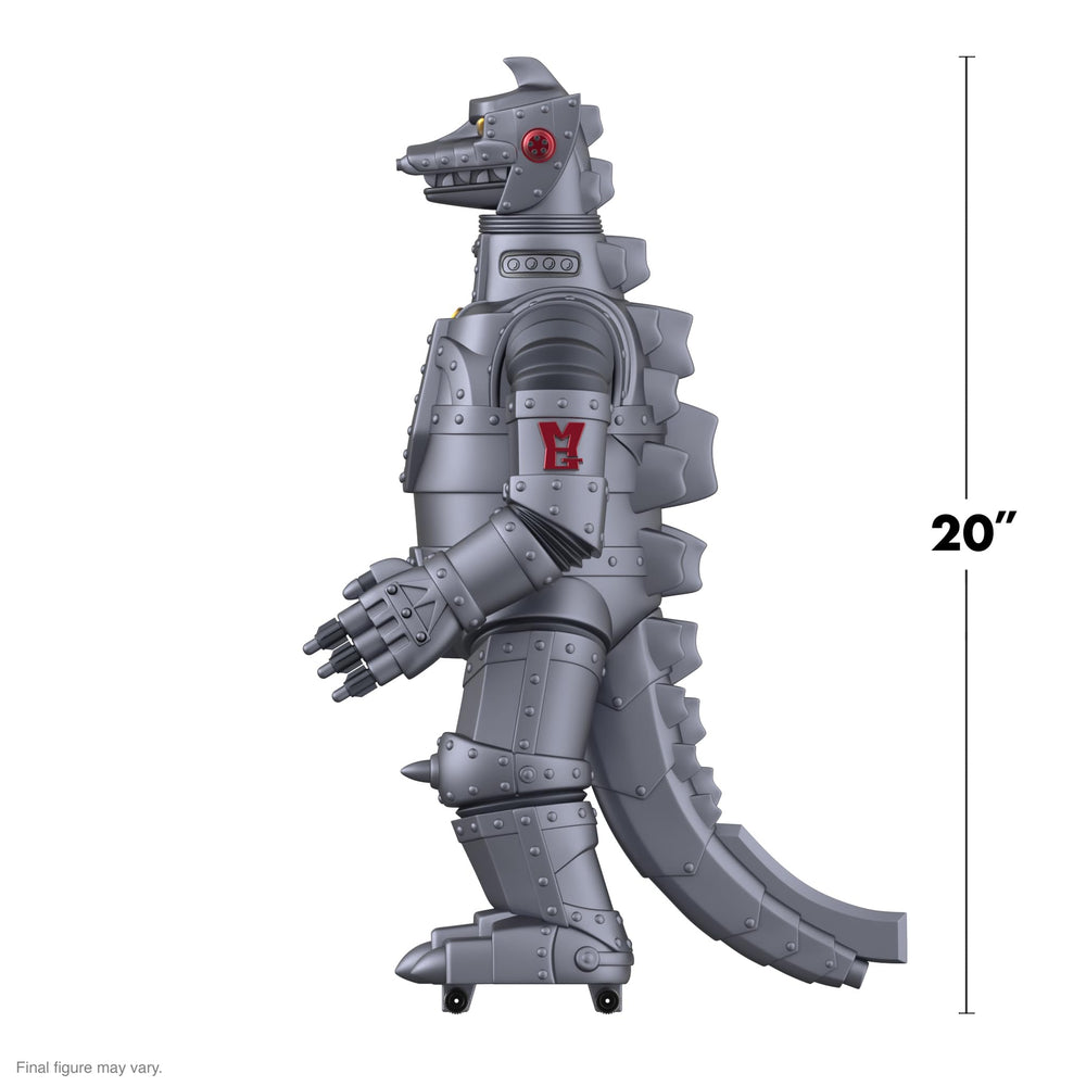 Super7 Mechagodzilla missile-fingers in a dynamic pose for action display.