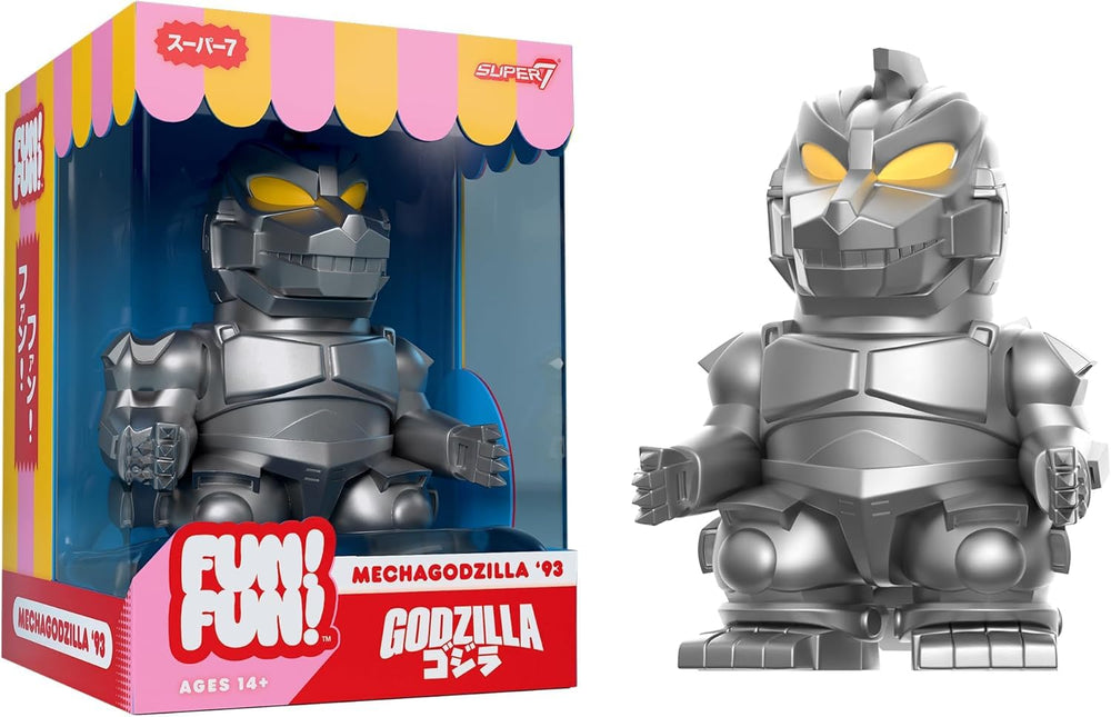Super7 MechaGodzilla '93 figure front view, ideal for display and collection.