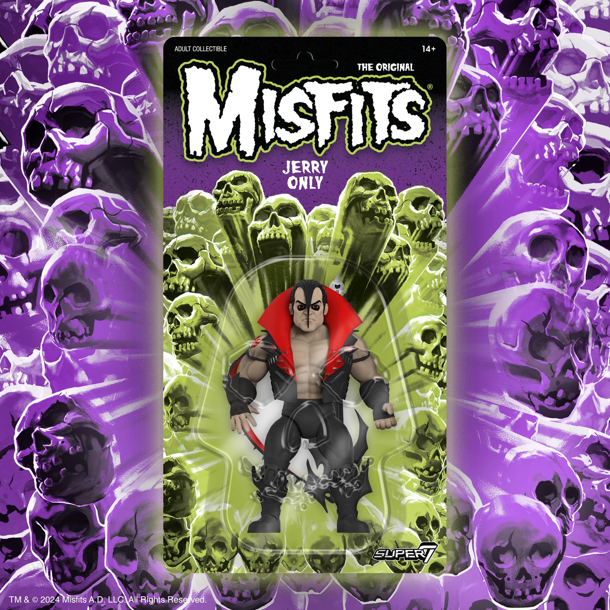 Jerry Only 5.5-inch action figure scales well with other retro Super7 sets.
