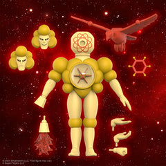 Mo-Lec-U-Lar interchangeable heads and hands for pose versatility