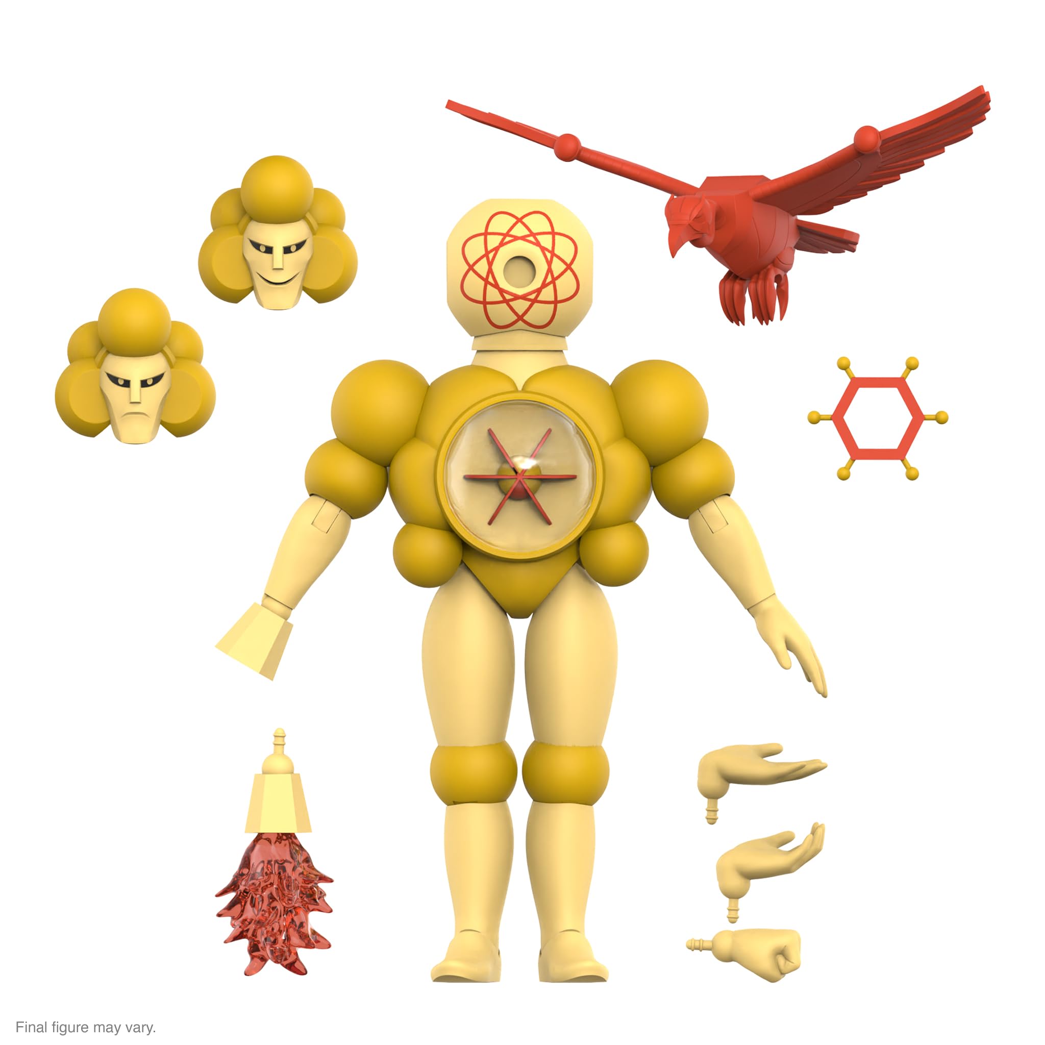 Super7 Mo-Lec-U-Lar figure in 7-inch scale with premium paint for display