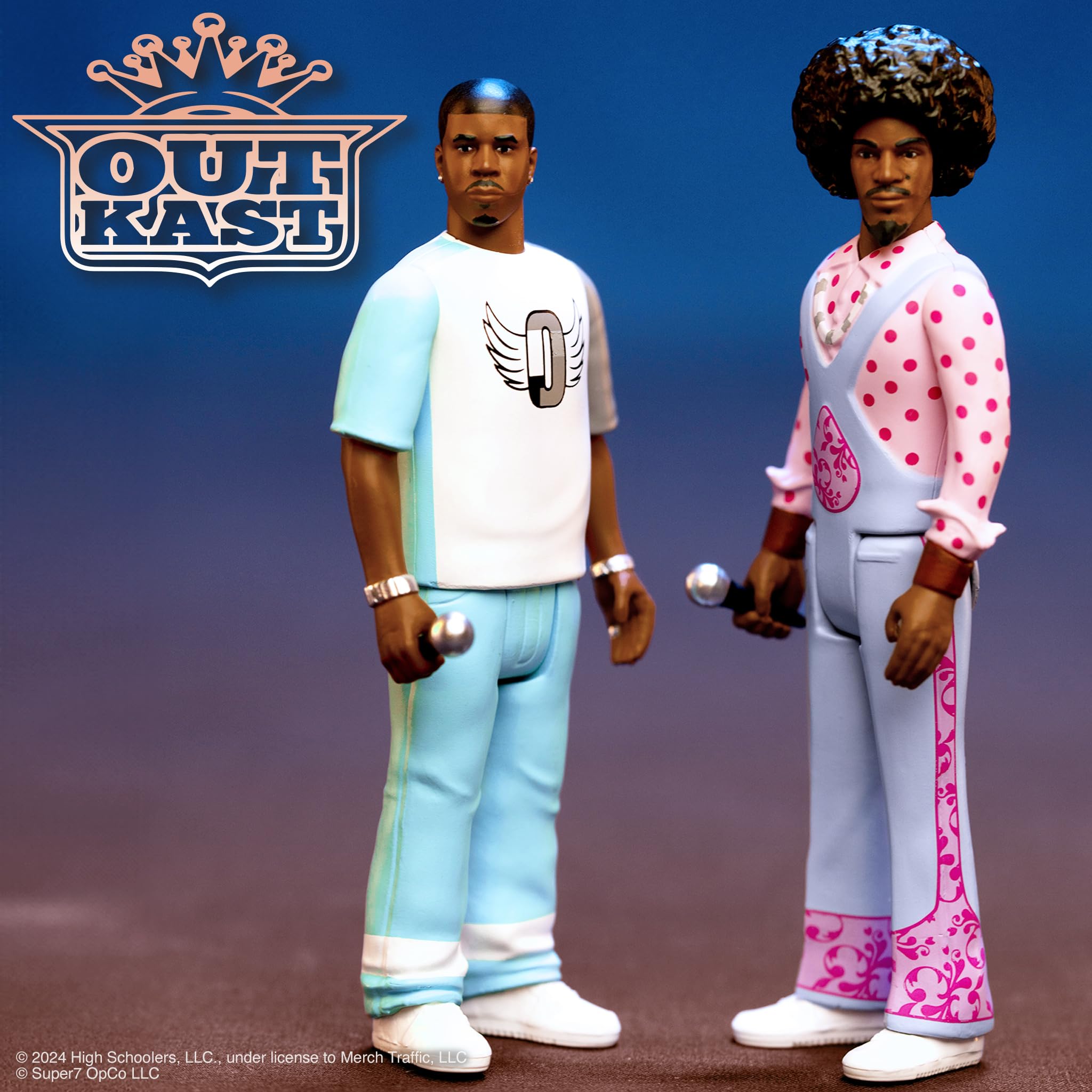Super7 Outkast 3.75-inch scale figures ready for retro collection