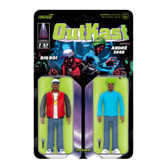 Super7 OutKast Big Boi figure with microphone for display.