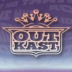 Super7 Outkast packaging art reflecting vintage hip hop era