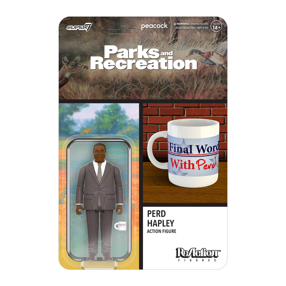 Super7 Perd Hapley action figure front view for shelf display and collectible fun