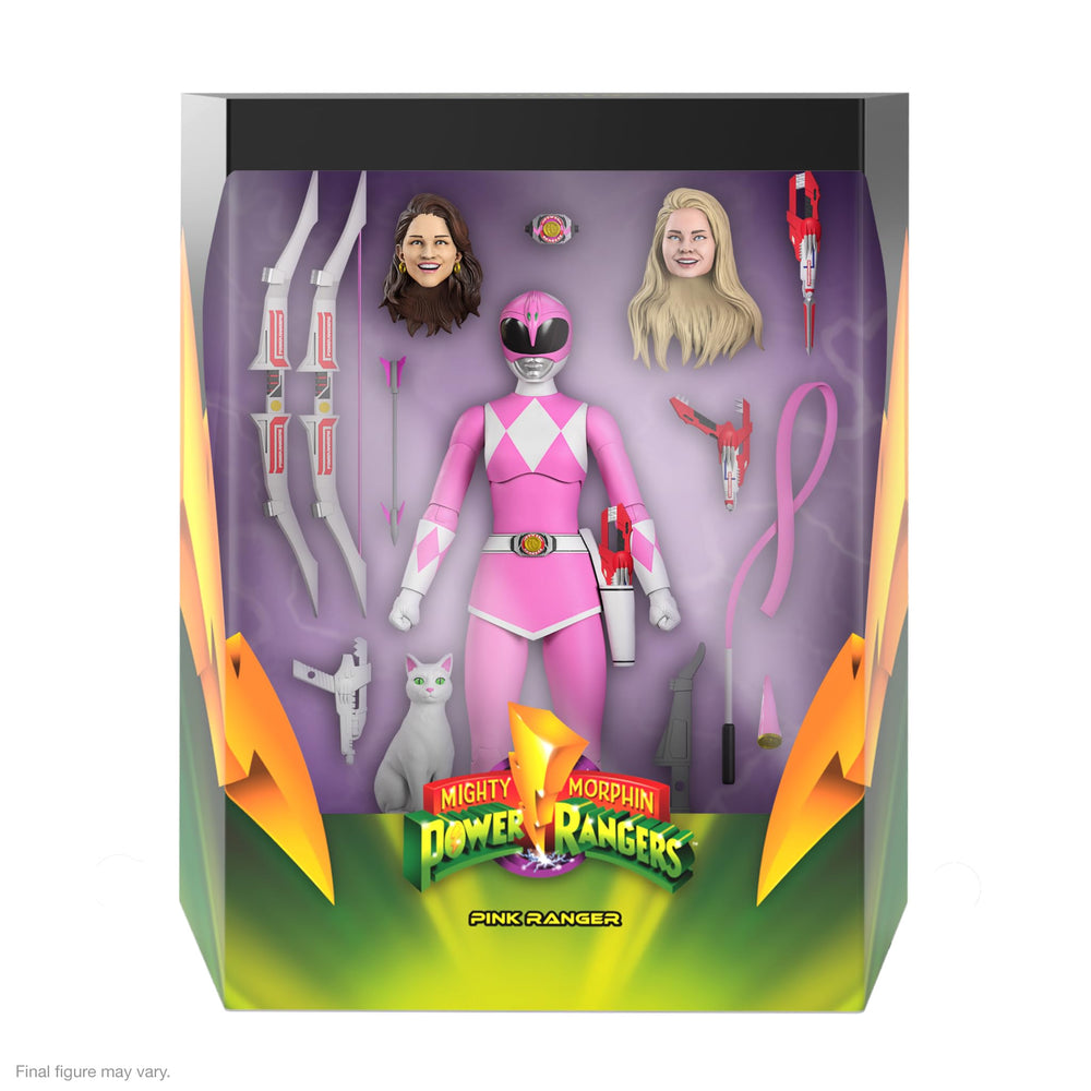 Pink Ranger Ultimates accessories enable reenacting iconic battles