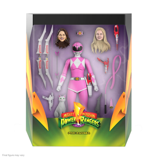 Pink Ranger Ultimates accessories enable reenacting iconic battles