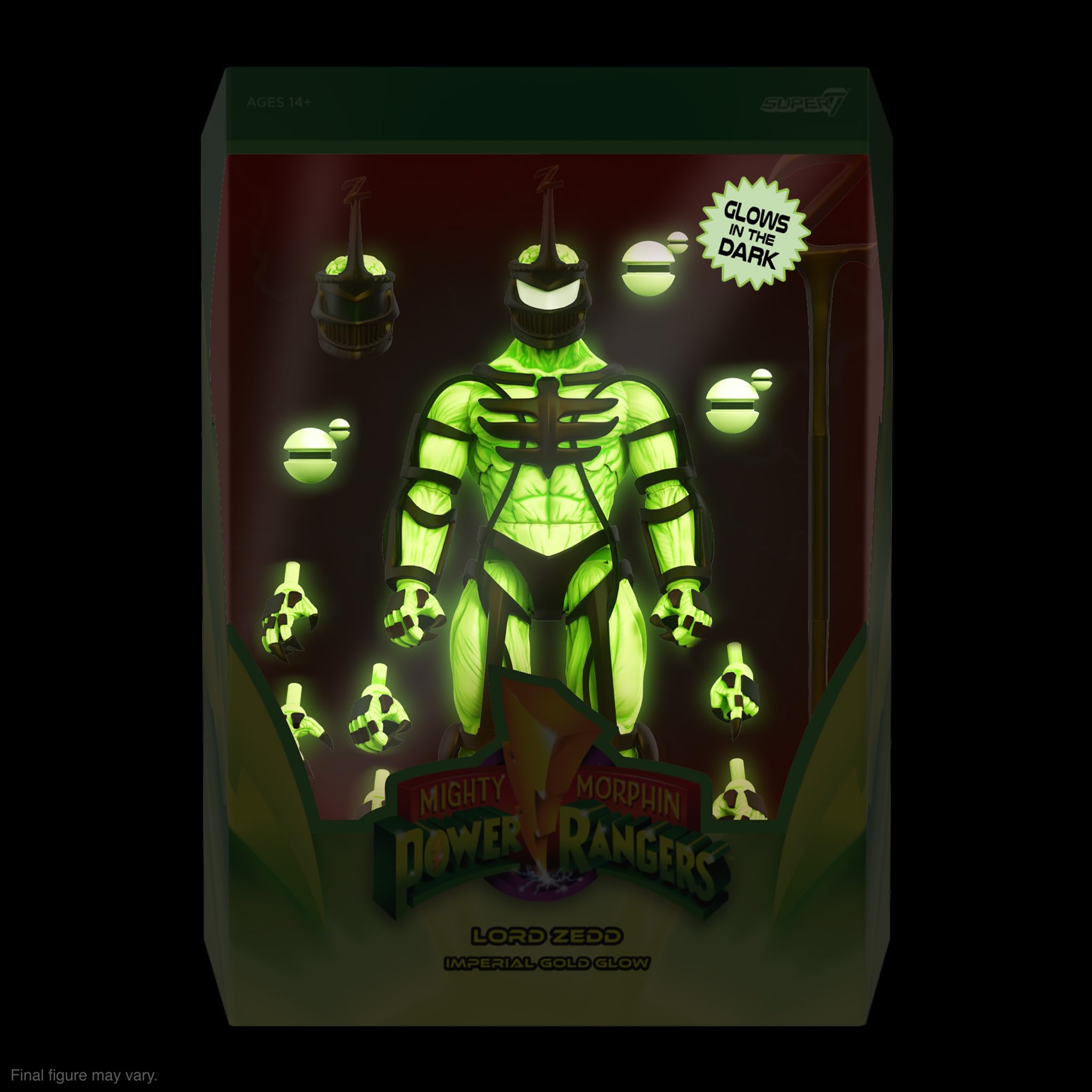 Super7 Power Rangers ULTIMATES Lord Zedd display-ready collectible