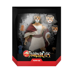 Super7 Pumm-Ra ThunderCats figure with Sword of Omens for dynamic display.