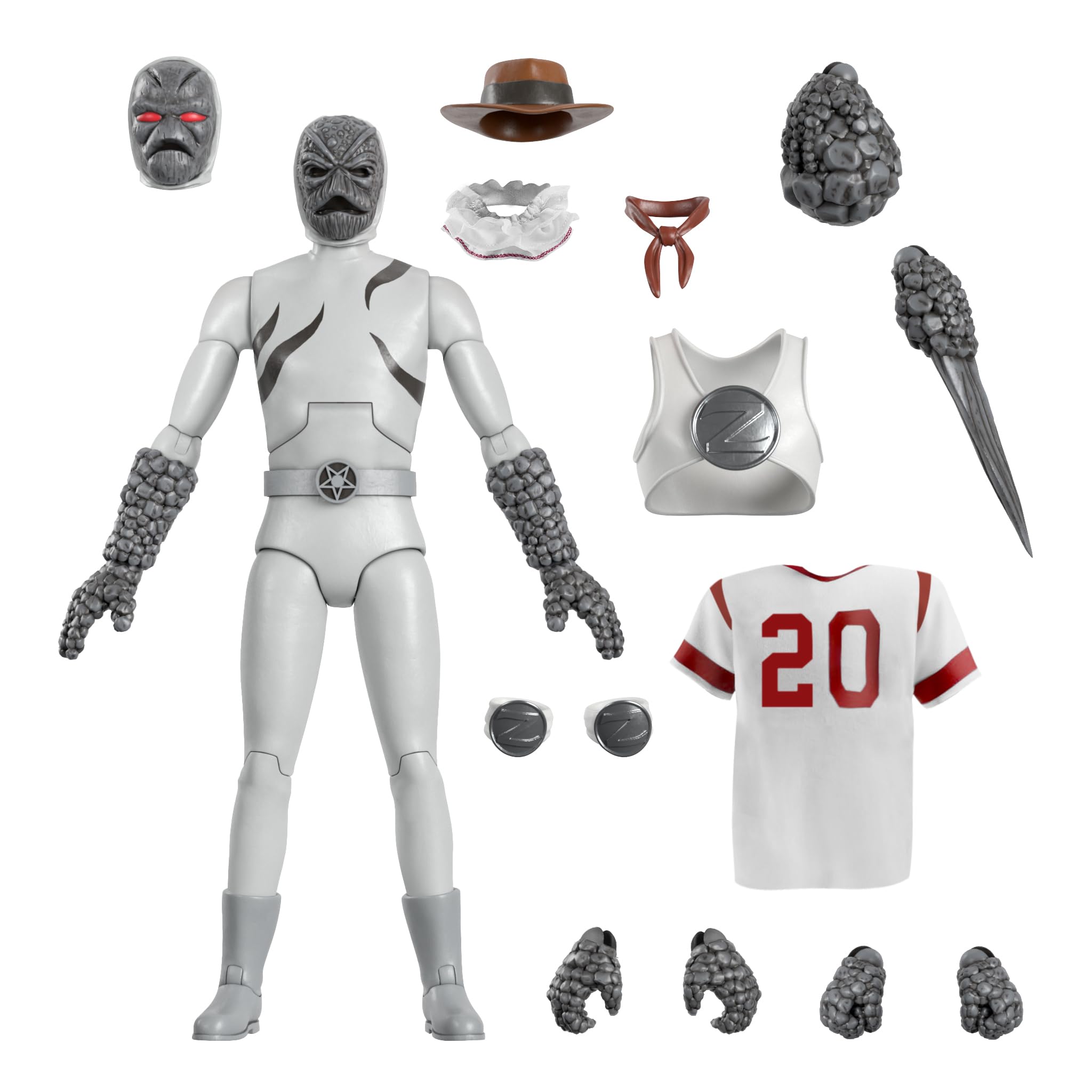 Super7 Putty Patroller 7-inch figure offers poseable display for MMPR fans.