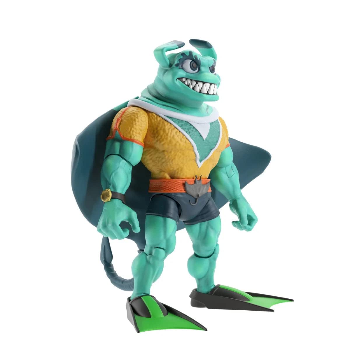Super7 Ray Fillet front view shows bold retro styling and poseable joints.