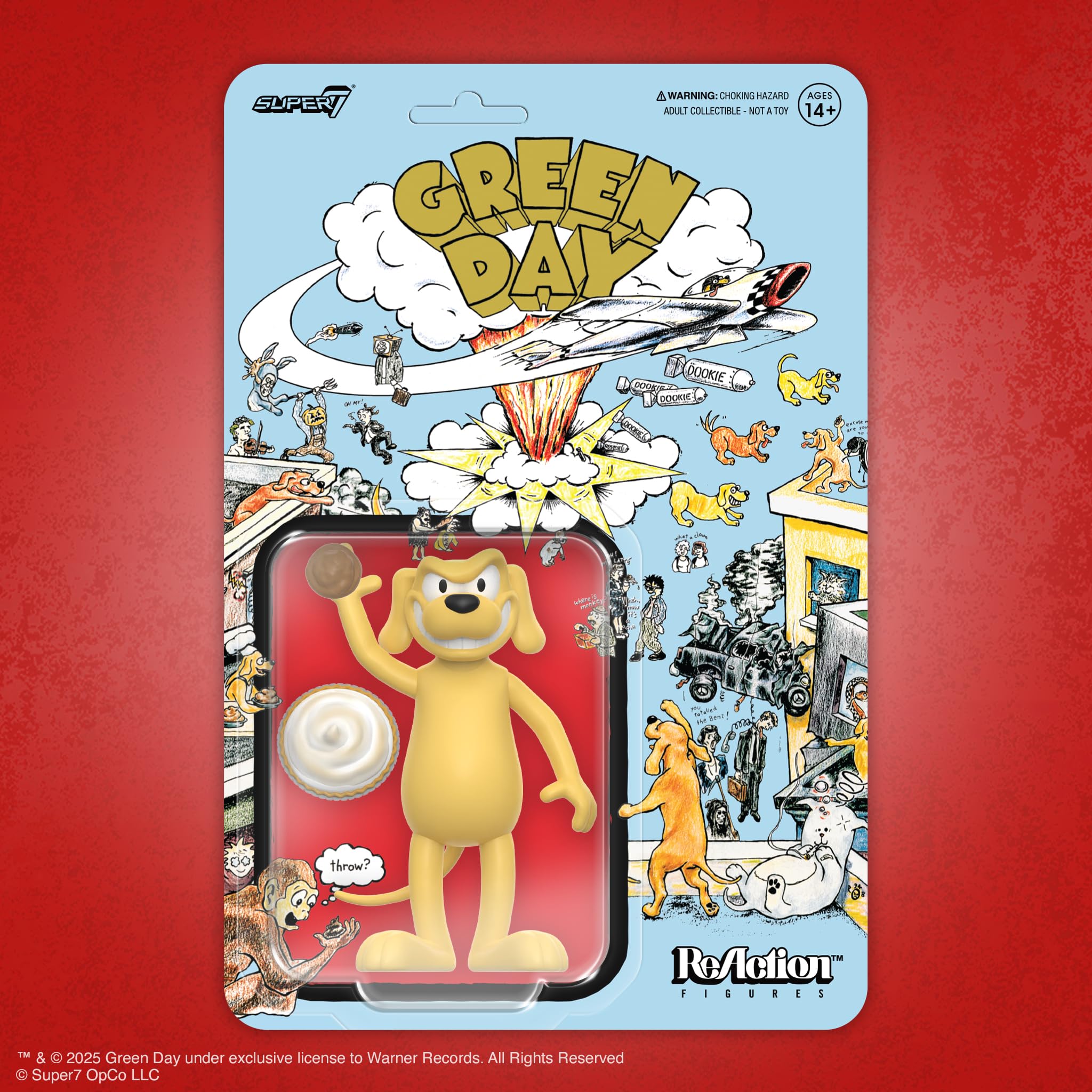 Includes mischievous accessories ideal for gifting Green Day fans.