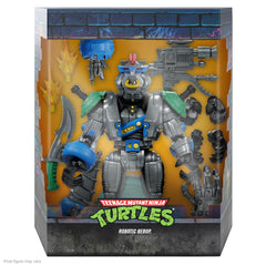 Super7 Robotic Bebop with Flame Thrower accessory for action scenes.
