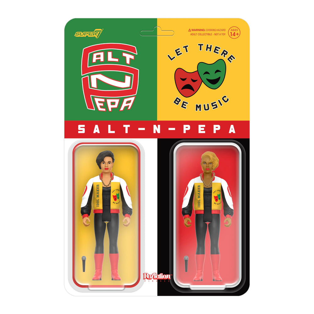 Super7 Salt-N-Pepa 2-pack figure front view for display and collection