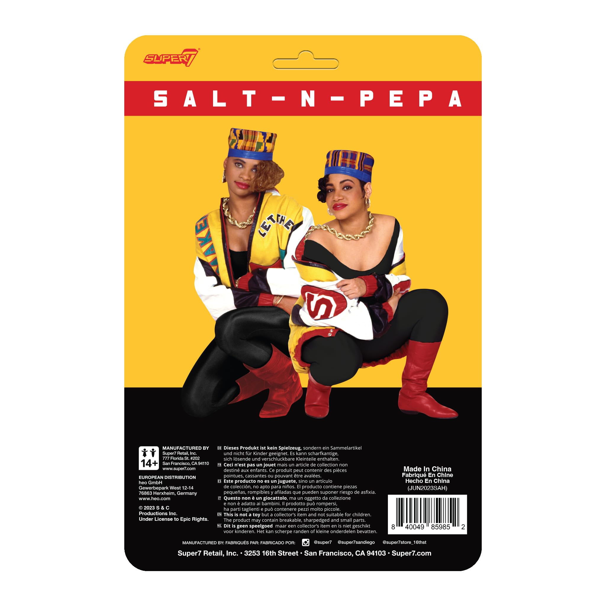 Pose-ready Salt-N-Pepa figures add retro charm to shelves