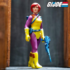 Super7 Scarlett DIC Purple articulation close up showing poseability