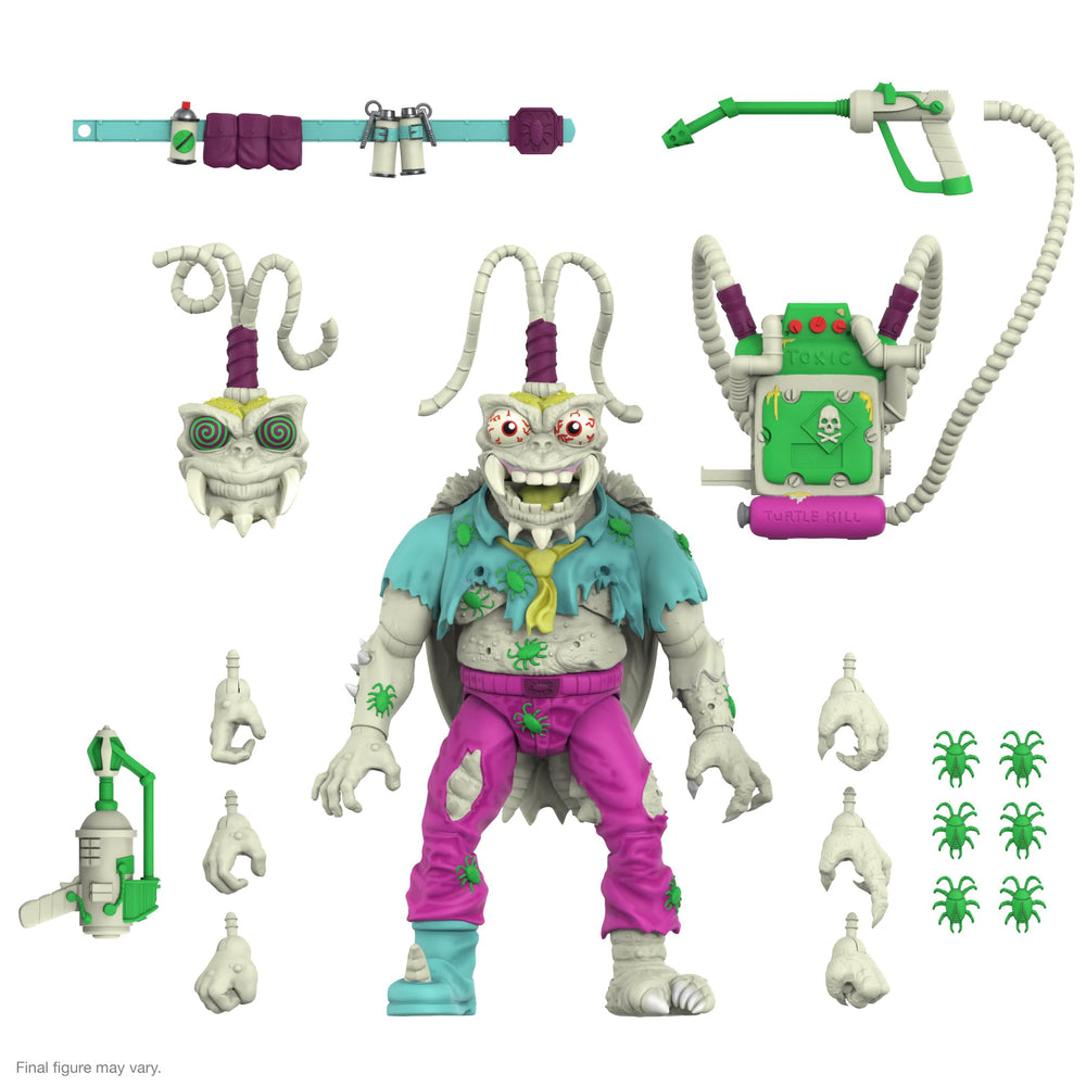 Super7 Scumbug Glow figure front view highlighting detailed sculpt and glow effect for display
