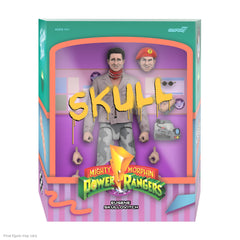 Super7 Skull 7-inch figure accessories camcorder enhances nostalgic scene recreations.
