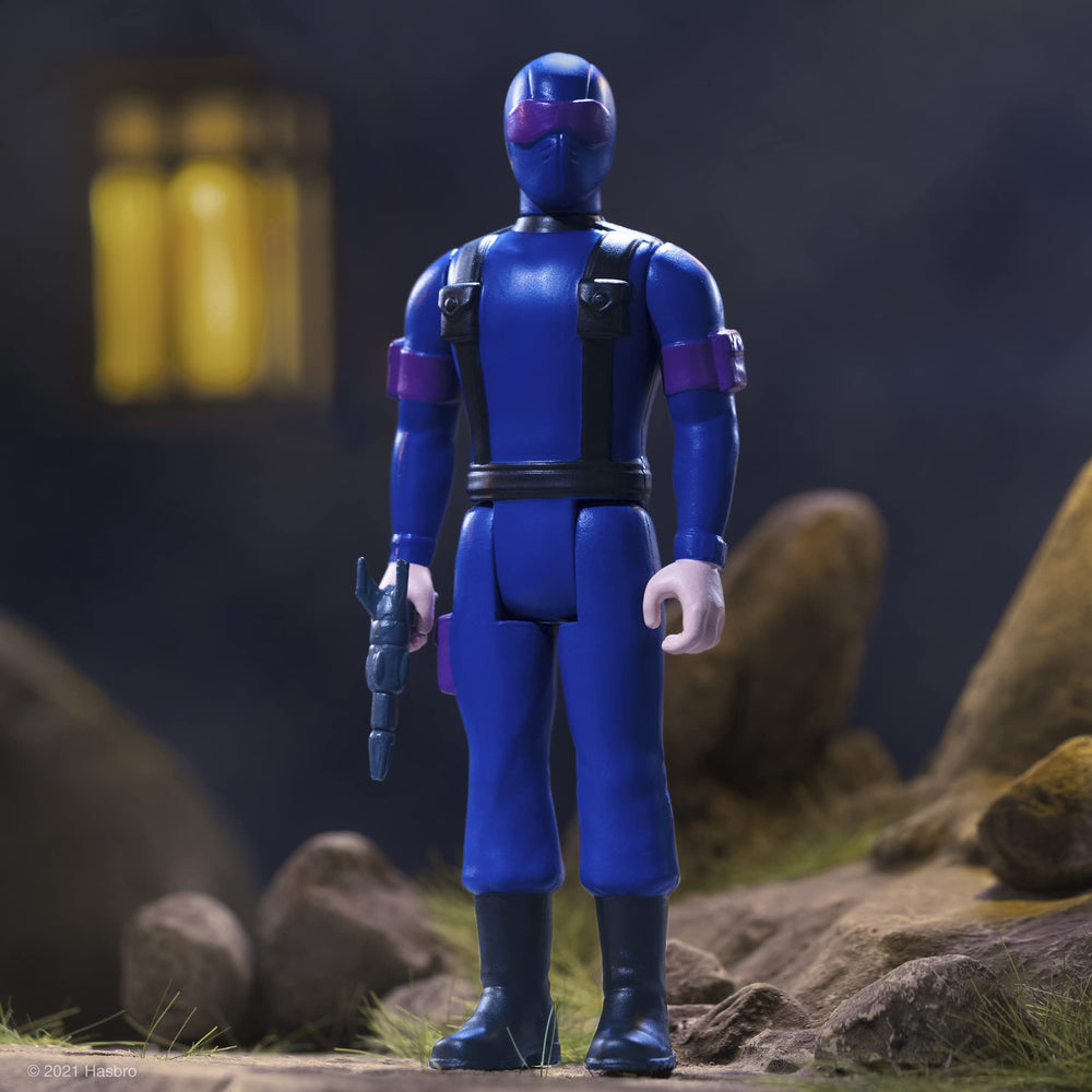 Super7 Snake Eyes full art cardback for retro display and collecting.