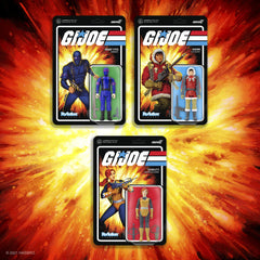 Super7 Snake Eyes retro collectible figure on classic cardback.