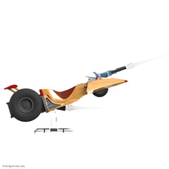 Space Racer blaster effects add dynamic action to displays.