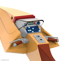 Space Racer display stand provides stable, curated shelf setups.