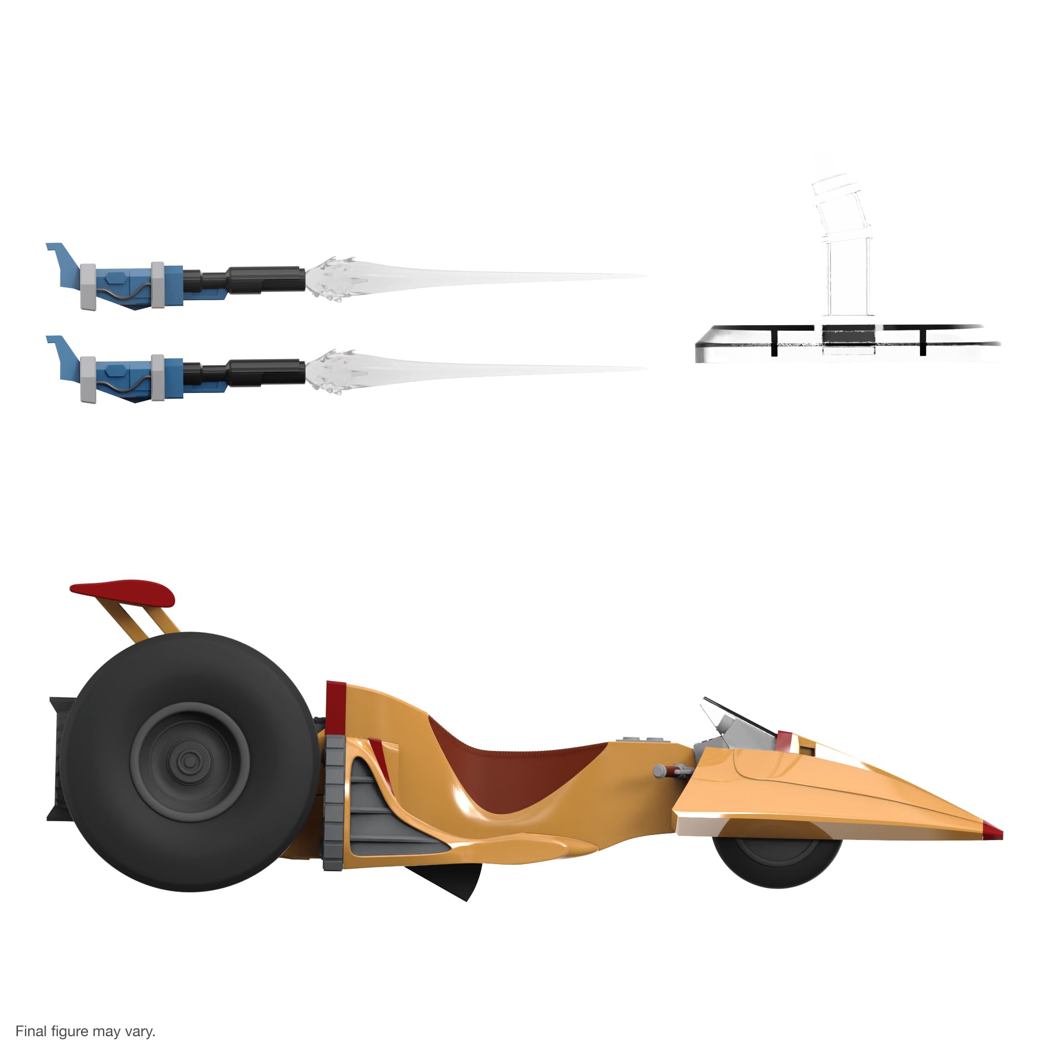 Super7 Space Racer SilverHawks ULTIMATES! figure with premium detailing for display.