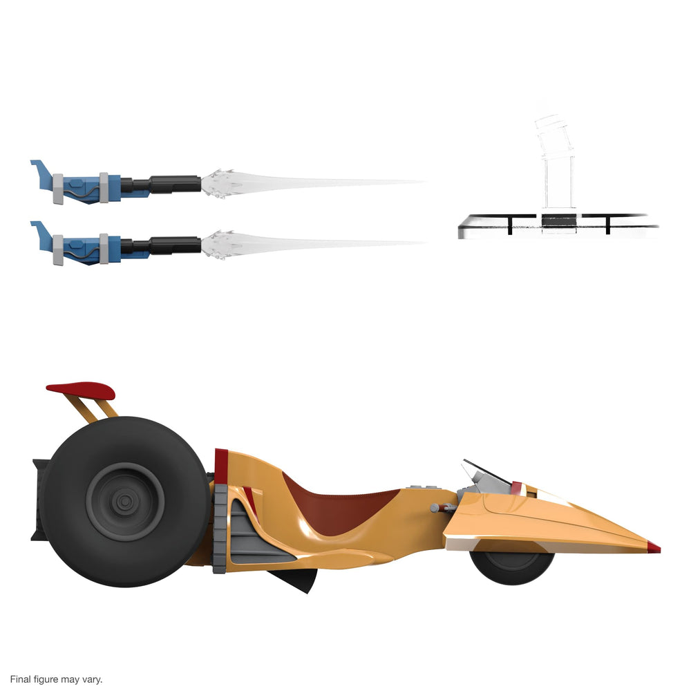 Super7 Space Racer SilverHawks ULTIMATES! figure with premium detailing for display.