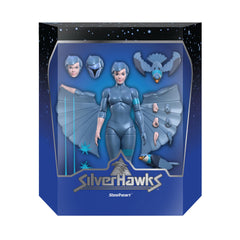 Interchangeable heads for Steelheart enhance display options.